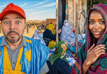 Piața femeilor divorțate din Mauritania! Ce-am găsit aici, e unic în lume HaiHui in doi Mauritania